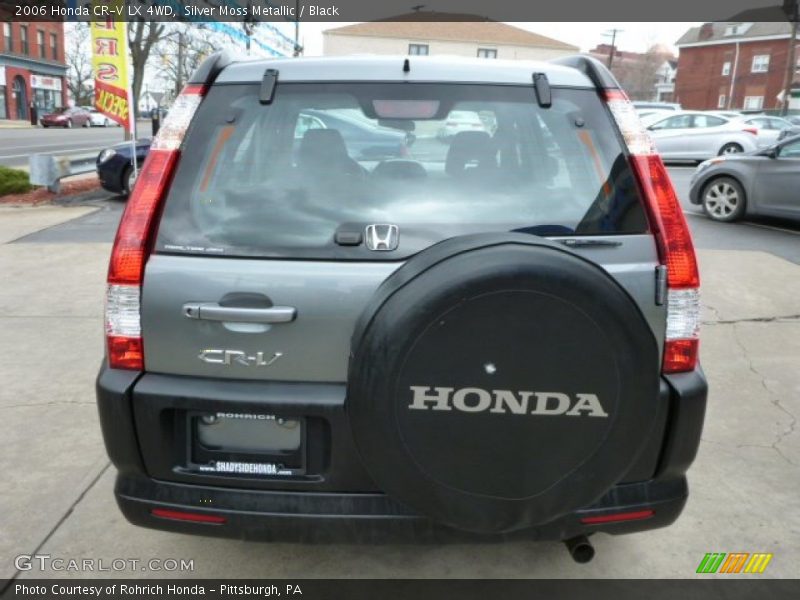 Silver Moss Metallic / Black 2006 Honda CR-V LX 4WD