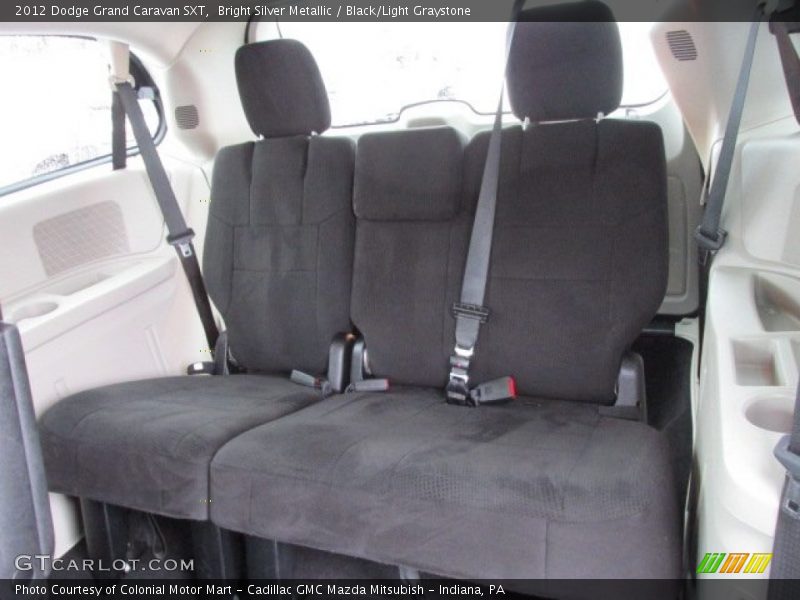Bright Silver Metallic / Black/Light Graystone 2012 Dodge Grand Caravan SXT