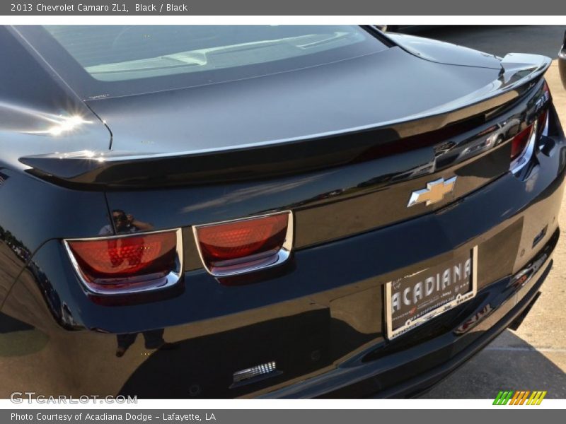 Black / Black 2013 Chevrolet Camaro ZL1