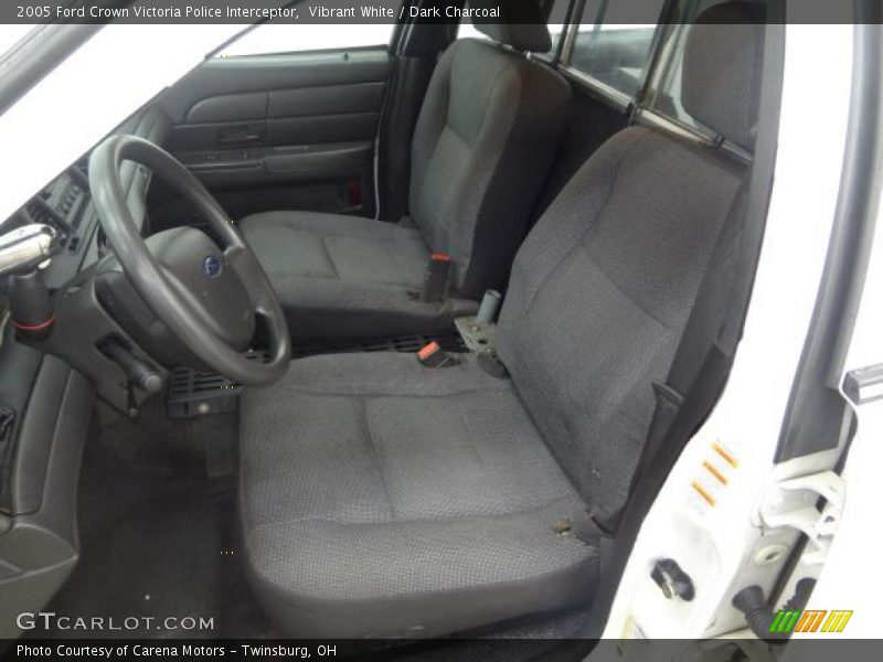  2005 Crown Victoria Police Interceptor Dark Charcoal Interior