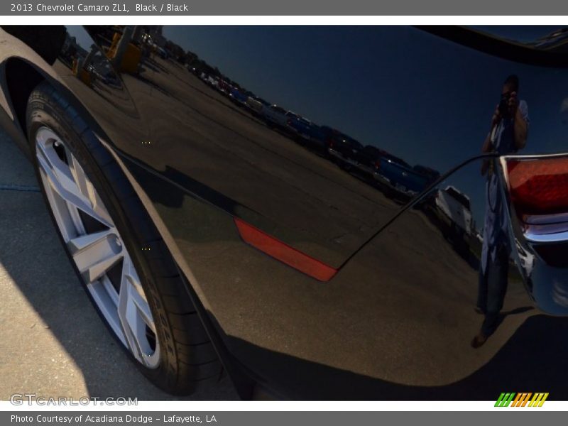 Black / Black 2013 Chevrolet Camaro ZL1