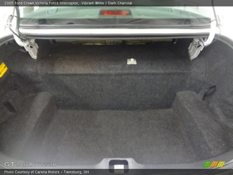  2005 Crown Victoria Police Interceptor Trunk