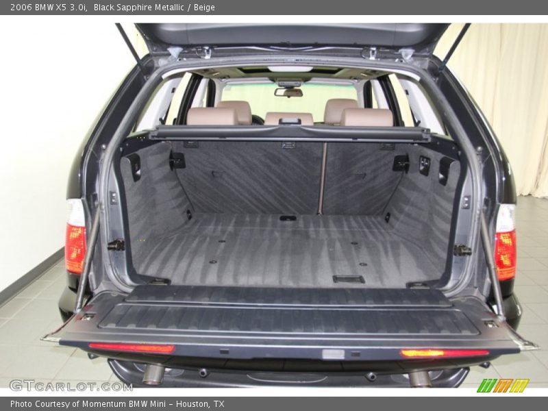 Black Sapphire Metallic / Beige 2006 BMW X5 3.0i
