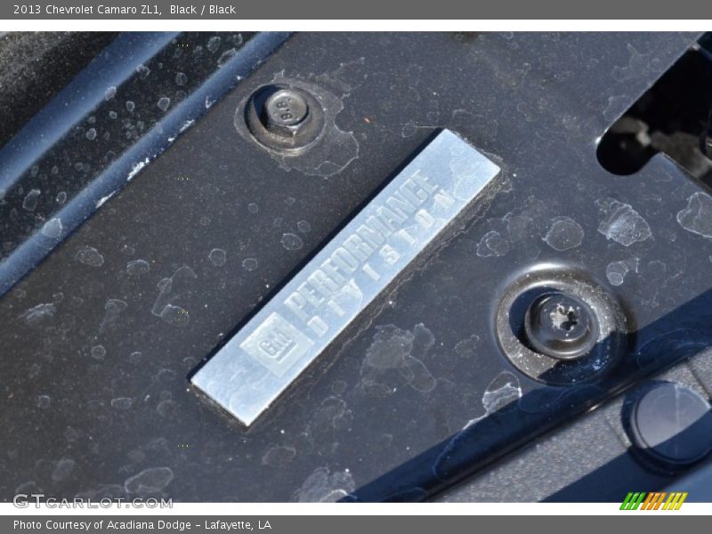Black / Black 2013 Chevrolet Camaro ZL1