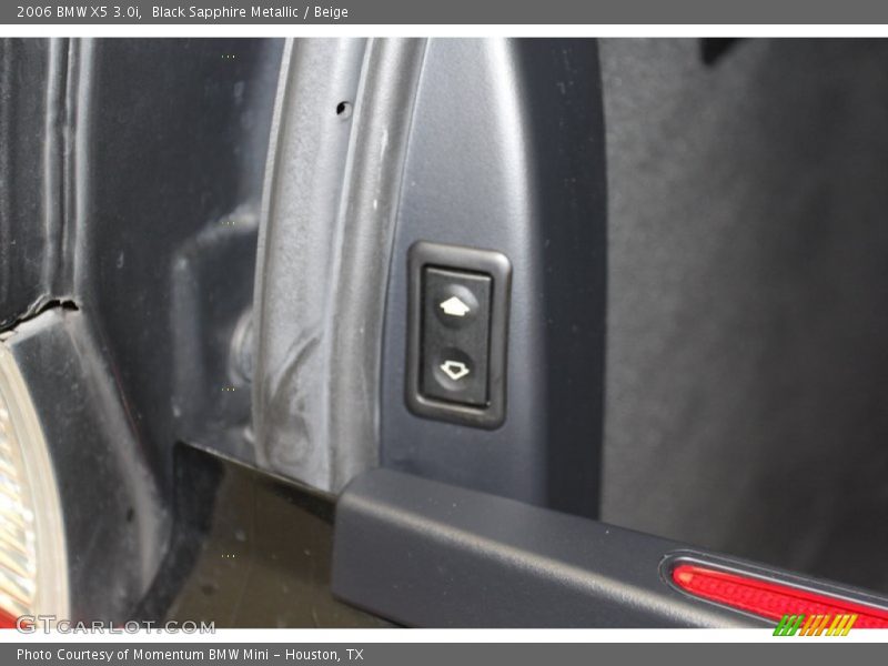 Black Sapphire Metallic / Beige 2006 BMW X5 3.0i