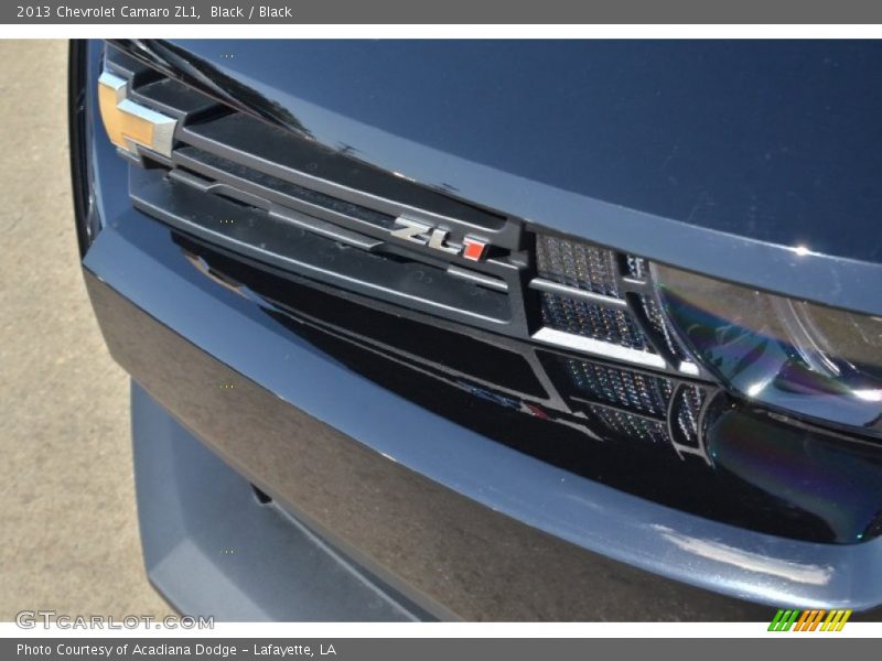 Black / Black 2013 Chevrolet Camaro ZL1