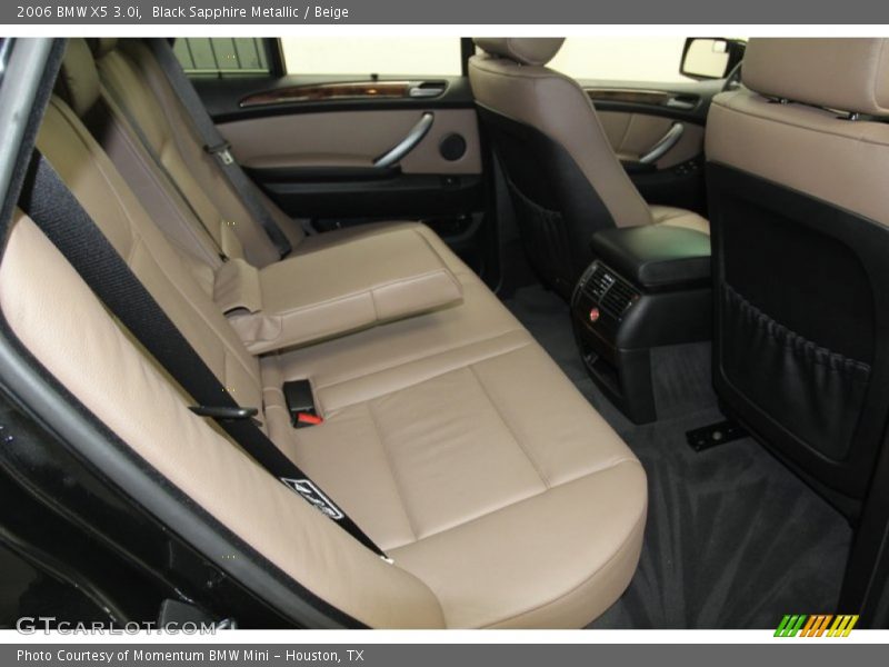 Black Sapphire Metallic / Beige 2006 BMW X5 3.0i