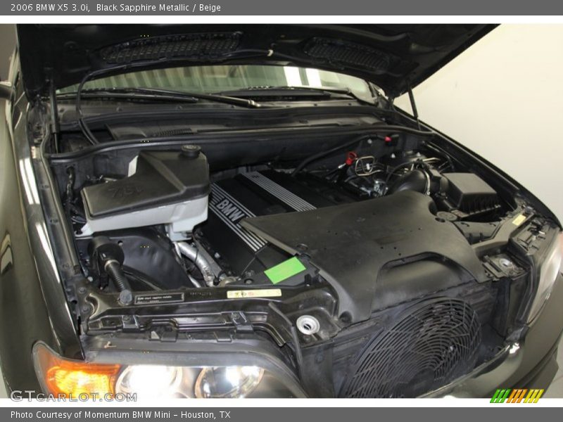Black Sapphire Metallic / Beige 2006 BMW X5 3.0i