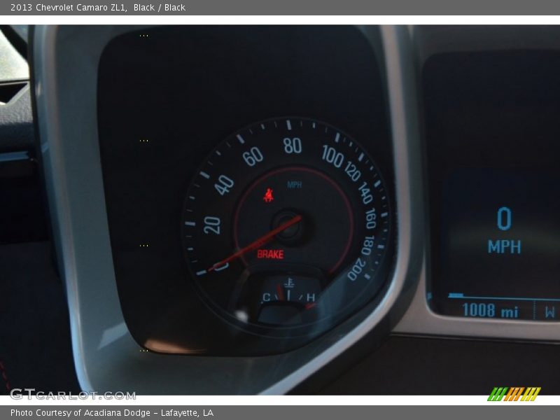 Black / Black 2013 Chevrolet Camaro ZL1