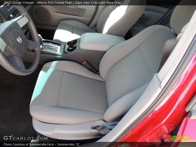 Inferno Red Crystal Pearl / Dark Slate Gray/Light Slate Gray 2007 Dodge Charger