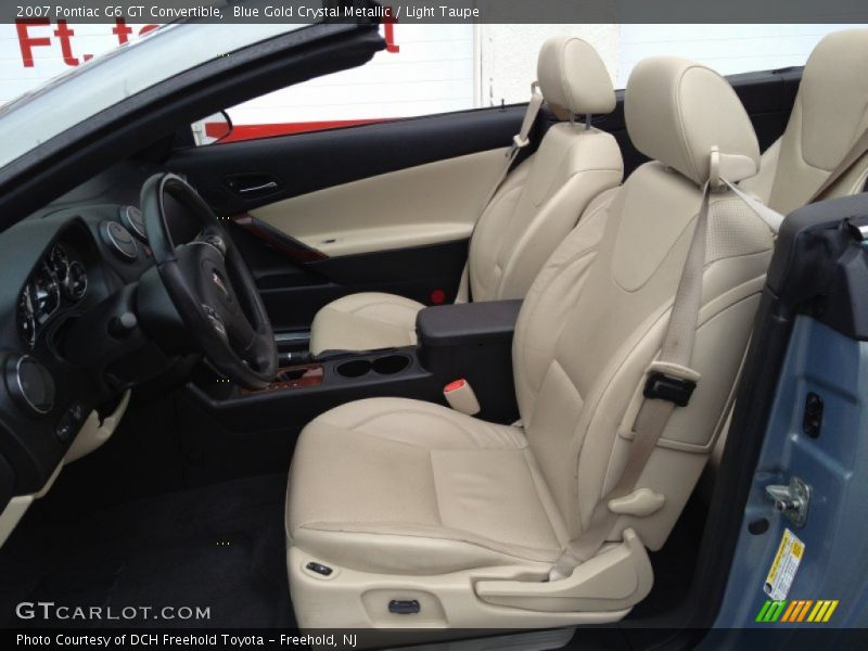 Front Seat of 2007 G6 GT Convertible