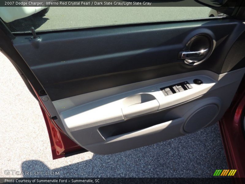 Inferno Red Crystal Pearl / Dark Slate Gray/Light Slate Gray 2007 Dodge Charger