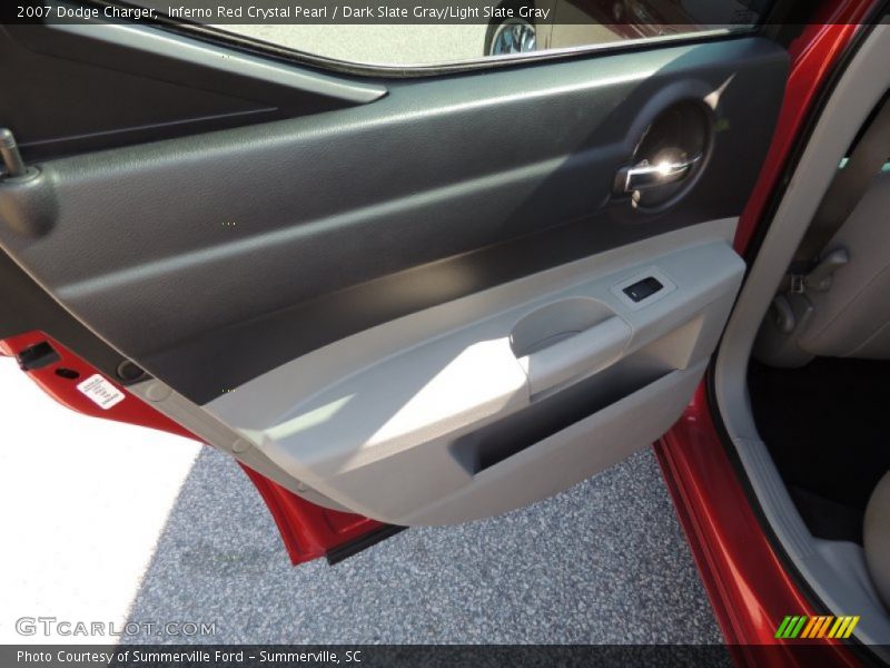 Inferno Red Crystal Pearl / Dark Slate Gray/Light Slate Gray 2007 Dodge Charger