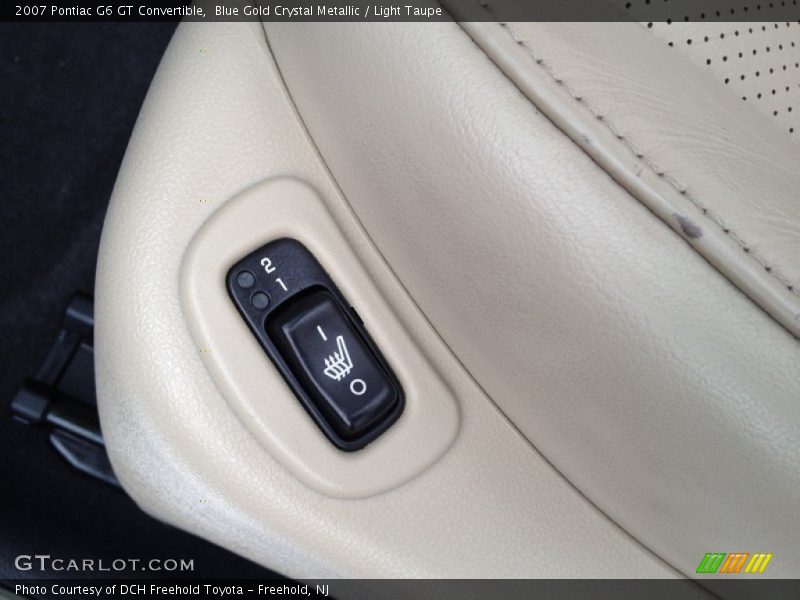 Blue Gold Crystal Metallic / Light Taupe 2007 Pontiac G6 GT Convertible