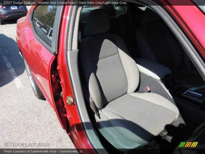 Inferno Red Crystal Pearl / Dark Slate Gray/Light Slate Gray 2007 Dodge Charger