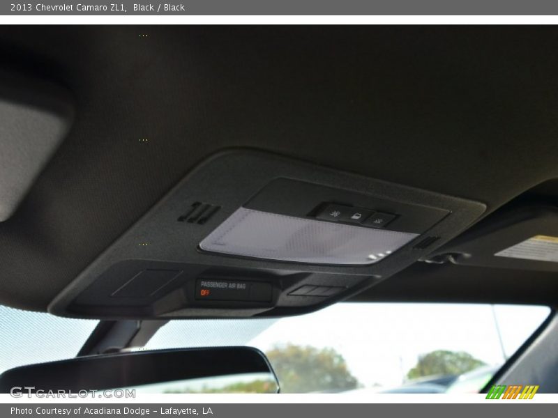 Black / Black 2013 Chevrolet Camaro ZL1