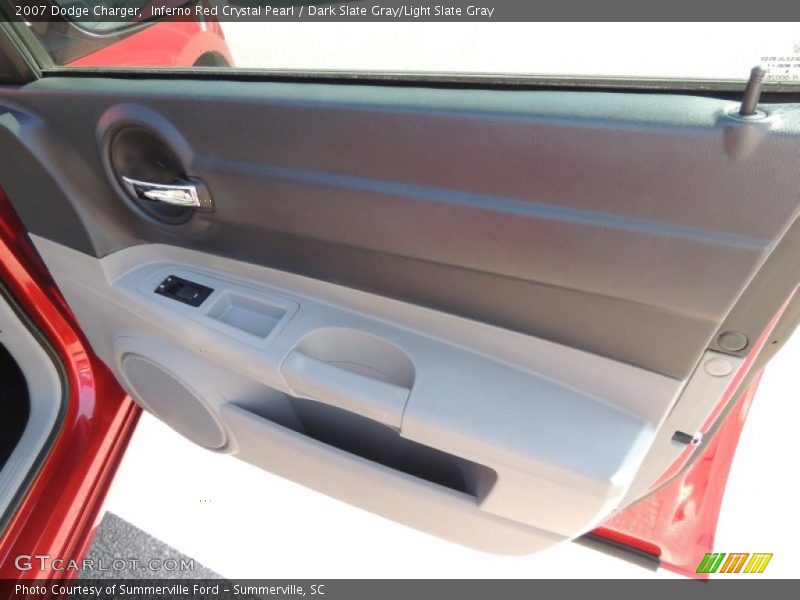 Inferno Red Crystal Pearl / Dark Slate Gray/Light Slate Gray 2007 Dodge Charger