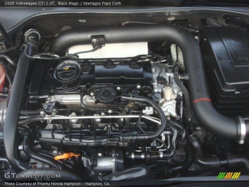 Black Magic / Interlagos Plaid Cloth 2006 Volkswagen GTI 2.0T