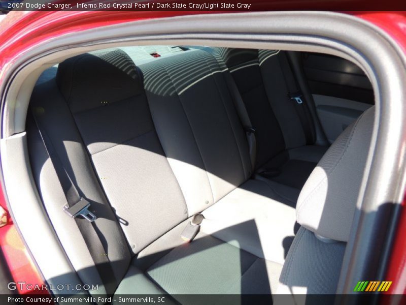 Inferno Red Crystal Pearl / Dark Slate Gray/Light Slate Gray 2007 Dodge Charger