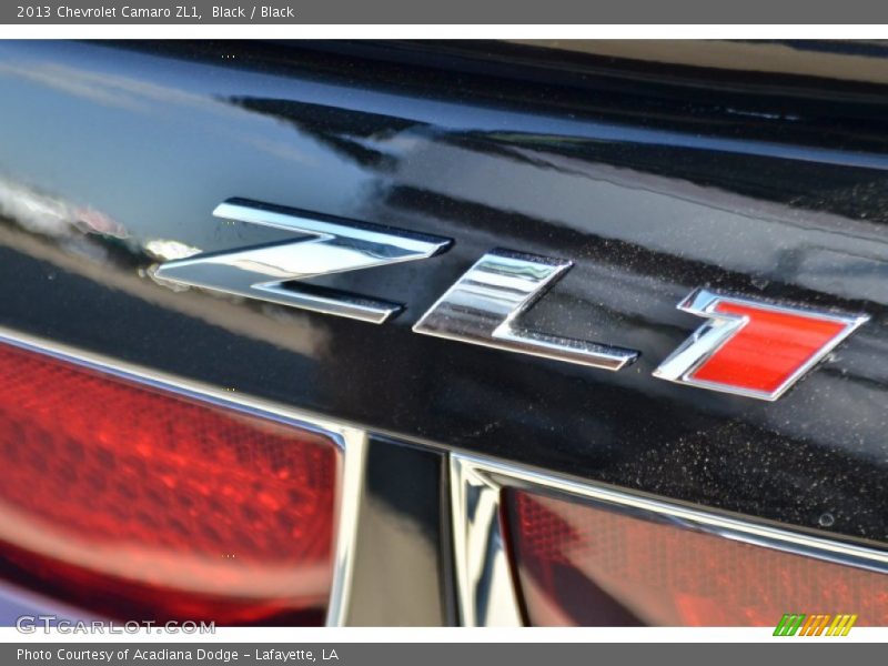 Black / Black 2013 Chevrolet Camaro ZL1
