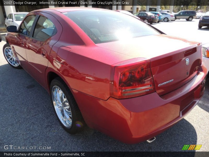 Inferno Red Crystal Pearl / Dark Slate Gray/Light Slate Gray 2007 Dodge Charger