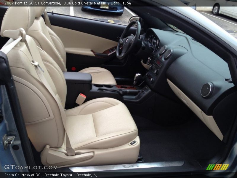  2007 G6 GT Convertible Light Taupe Interior
