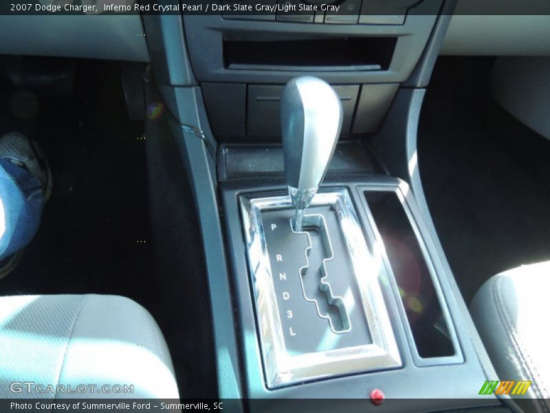 Inferno Red Crystal Pearl / Dark Slate Gray/Light Slate Gray 2007 Dodge Charger