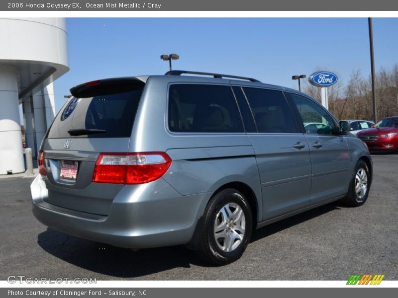 Ocean Mist Metallic / Gray 2006 Honda Odyssey EX