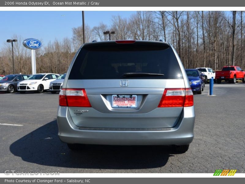 Ocean Mist Metallic / Gray 2006 Honda Odyssey EX