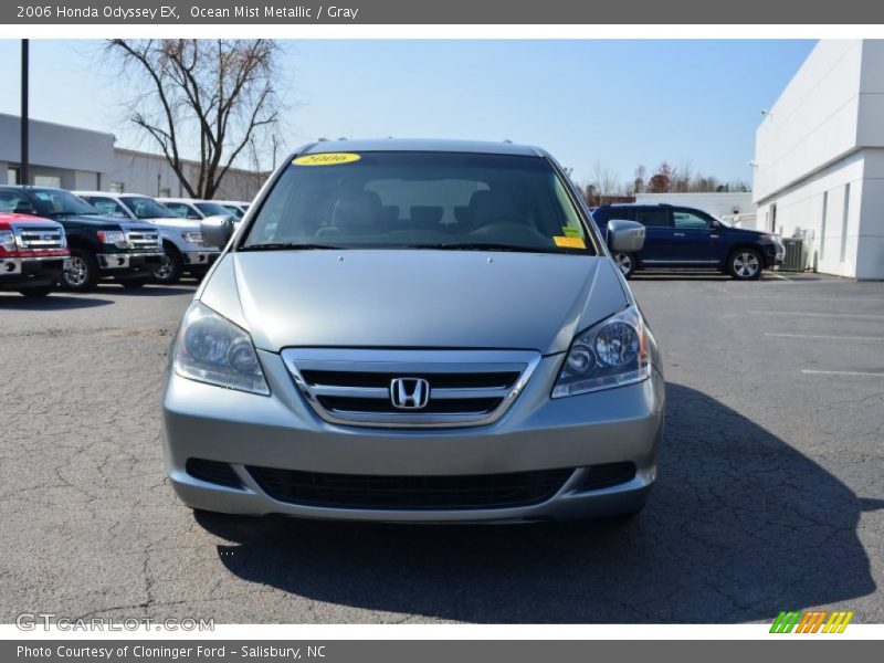 Ocean Mist Metallic / Gray 2006 Honda Odyssey EX