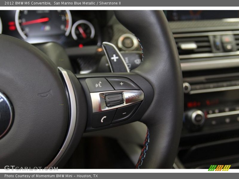 Controls of 2012 M6 Convertible