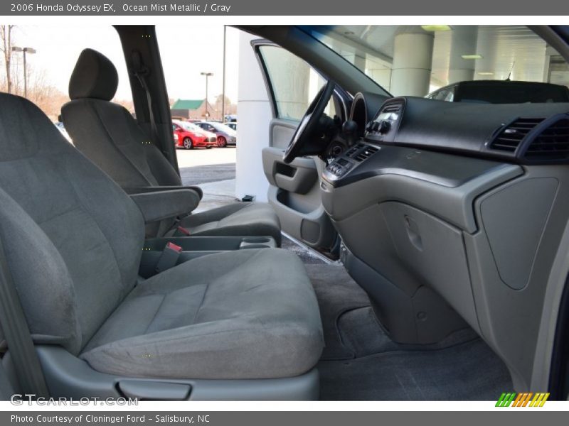 Ocean Mist Metallic / Gray 2006 Honda Odyssey EX
