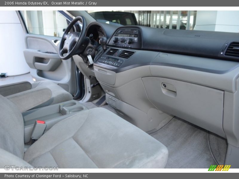 Ocean Mist Metallic / Gray 2006 Honda Odyssey EX