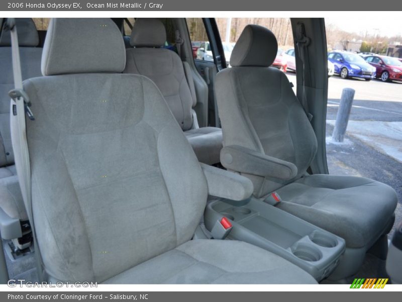 Ocean Mist Metallic / Gray 2006 Honda Odyssey EX