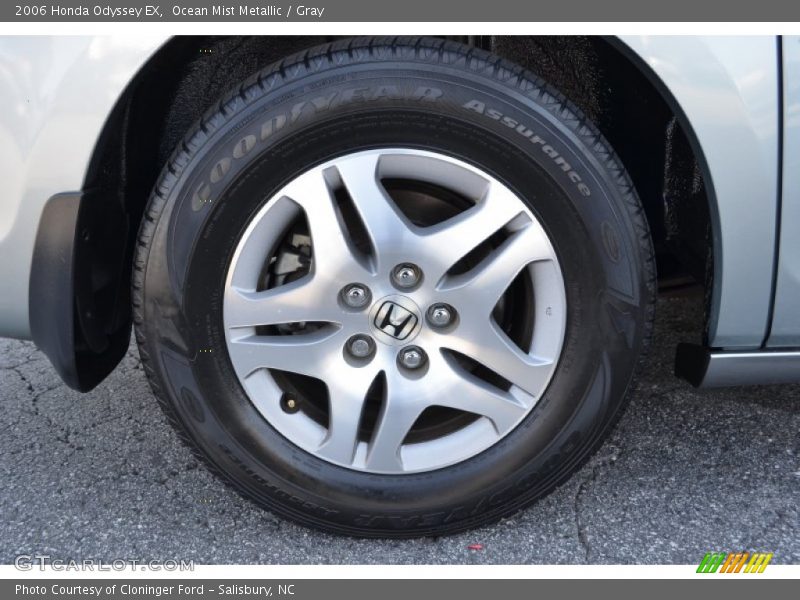 Ocean Mist Metallic / Gray 2006 Honda Odyssey EX