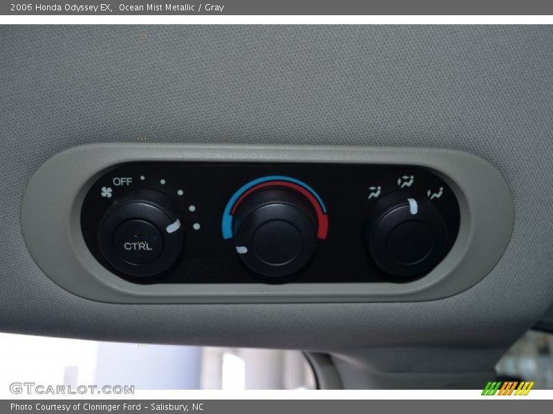 Ocean Mist Metallic / Gray 2006 Honda Odyssey EX