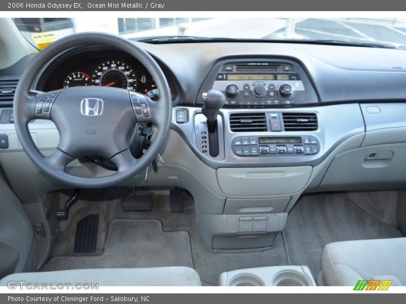 Ocean Mist Metallic / Gray 2006 Honda Odyssey EX
