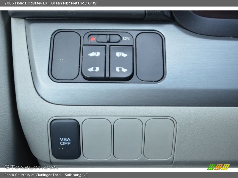 Ocean Mist Metallic / Gray 2006 Honda Odyssey EX