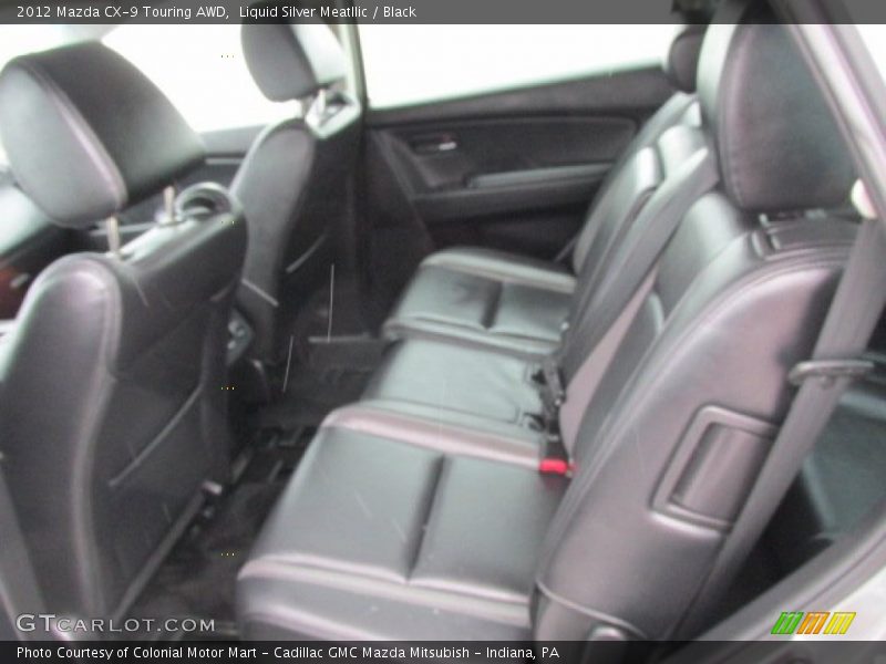 Liquid Silver Meatllic / Black 2012 Mazda CX-9 Touring AWD