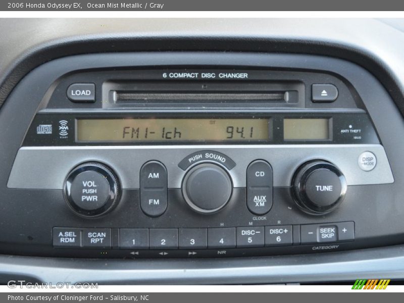 Ocean Mist Metallic / Gray 2006 Honda Odyssey EX