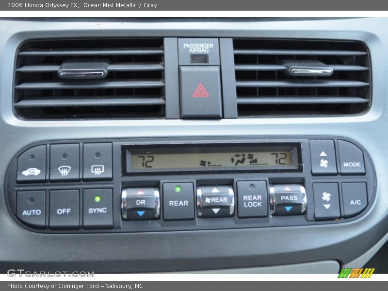 Ocean Mist Metallic / Gray 2006 Honda Odyssey EX