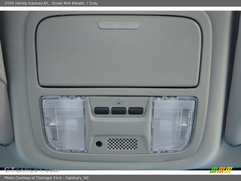 Ocean Mist Metallic / Gray 2006 Honda Odyssey EX