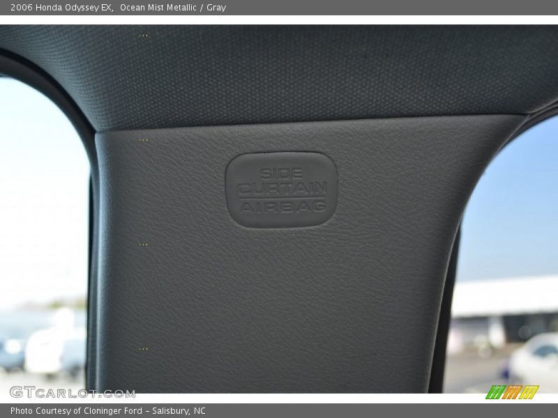Ocean Mist Metallic / Gray 2006 Honda Odyssey EX