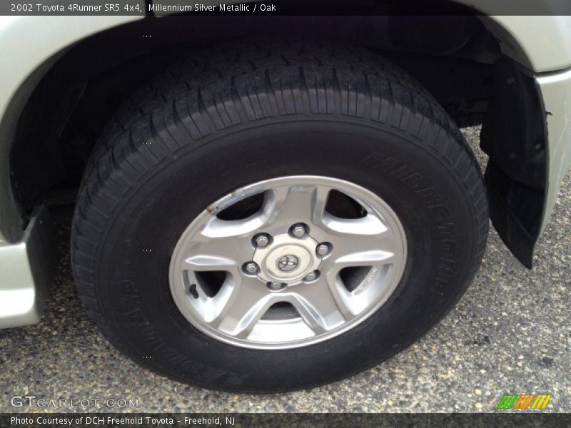 Millennium Silver Metallic / Oak 2002 Toyota 4Runner SR5 4x4