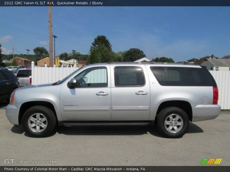 Quicksilver Metallic / Ebony 2012 GMC Yukon XL SLT 4x4