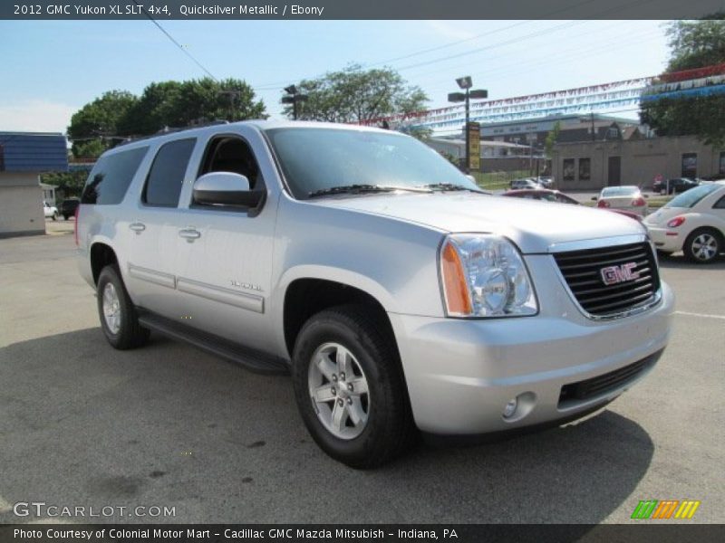 Quicksilver Metallic / Ebony 2012 GMC Yukon XL SLT 4x4