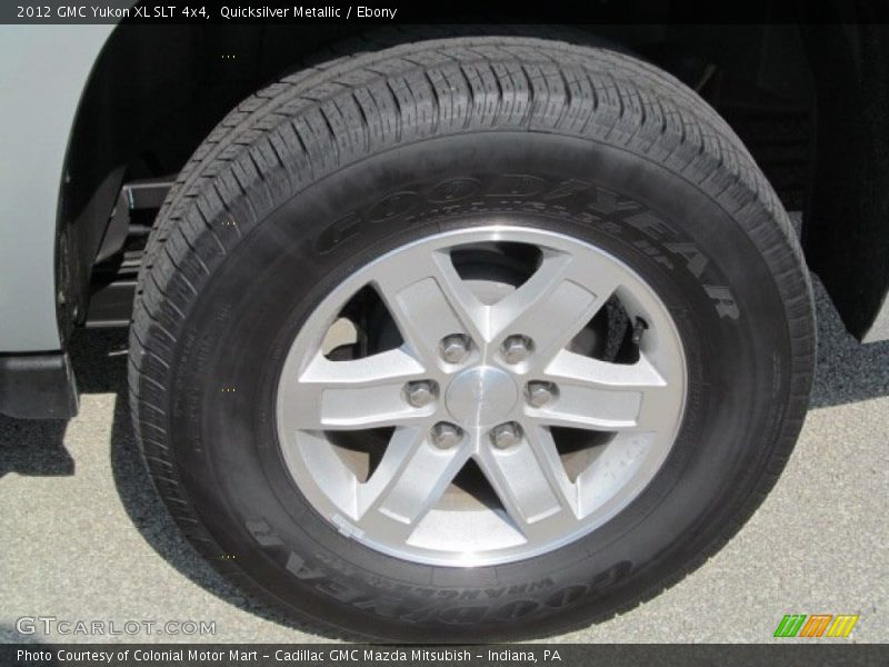 Quicksilver Metallic / Ebony 2012 GMC Yukon XL SLT 4x4