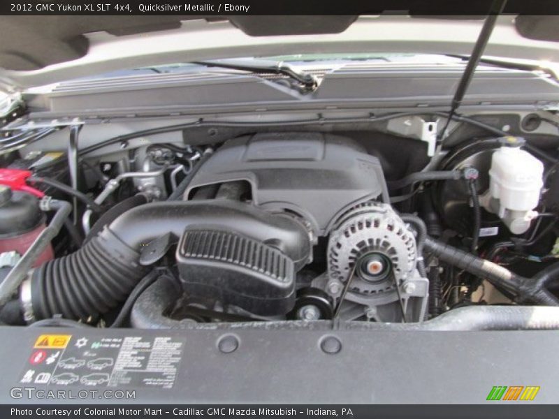 Quicksilver Metallic / Ebony 2012 GMC Yukon XL SLT 4x4