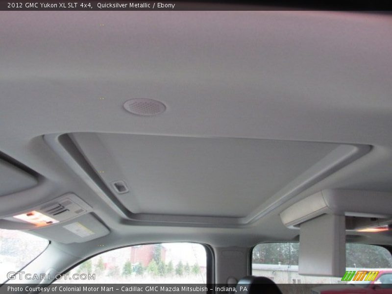 Quicksilver Metallic / Ebony 2012 GMC Yukon XL SLT 4x4