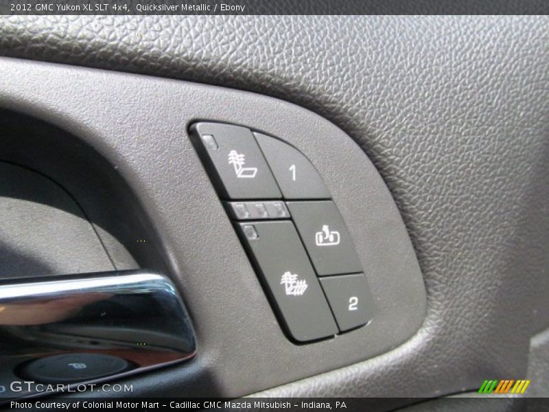 Quicksilver Metallic / Ebony 2012 GMC Yukon XL SLT 4x4